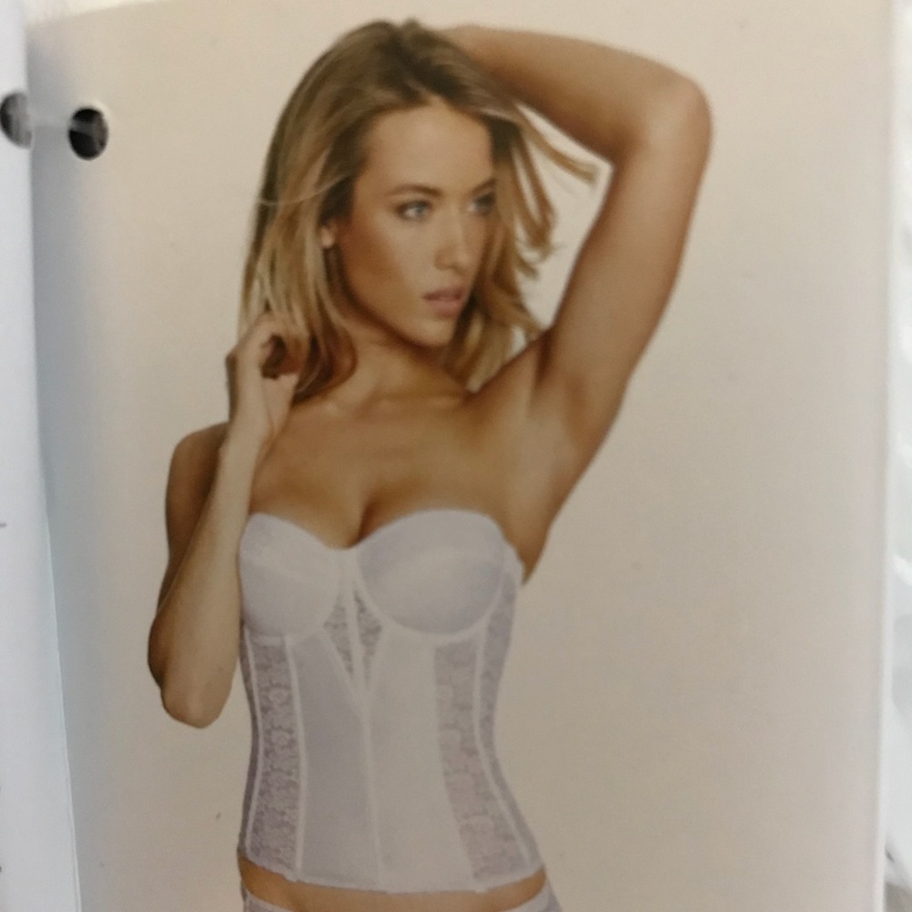 NWT corset bridal bra